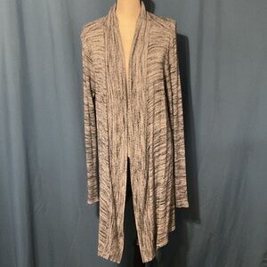 Laila Jayde Women's Gray Marled Cardigan XXL